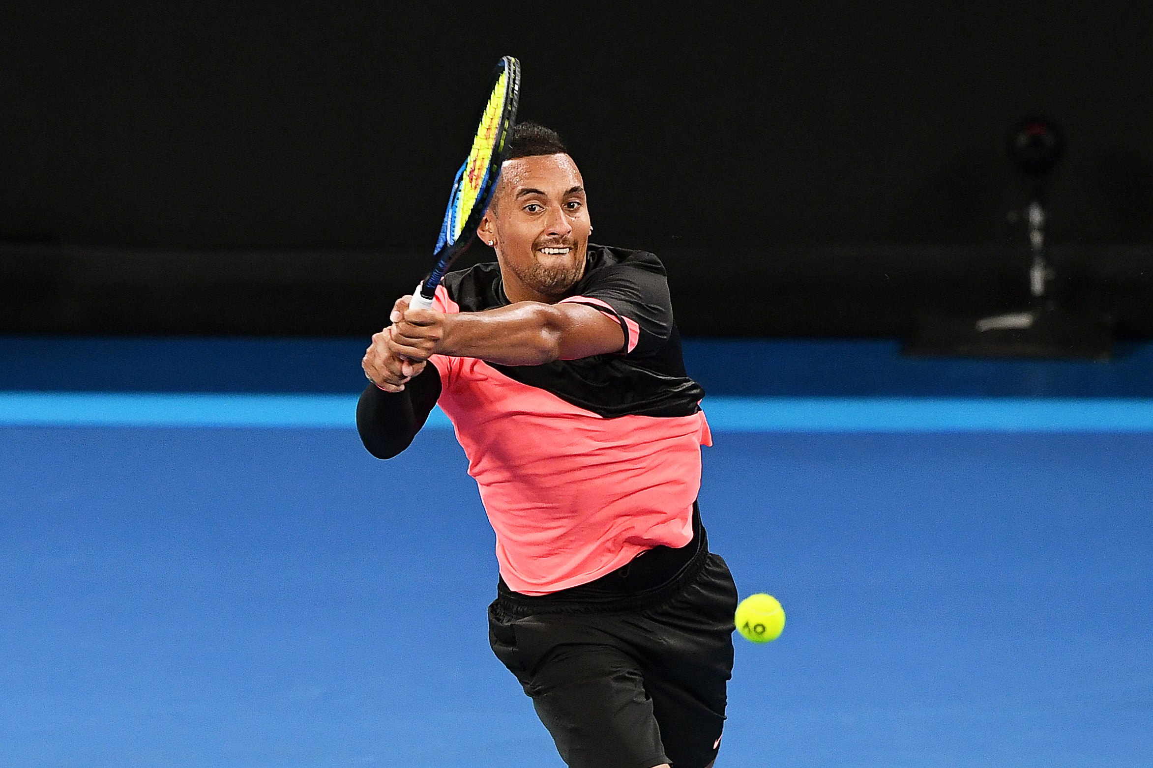 美国网球队强势澳大利亚网球队，克耶高斯爆发神勇的简单介绍