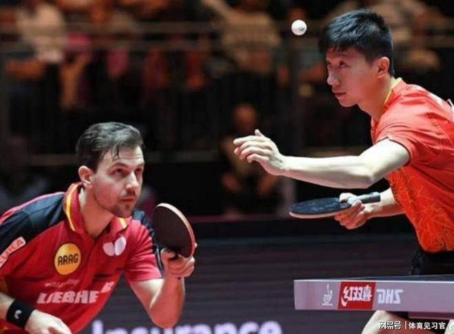 瑞典乒乓球队逆转英国乒乓球队，波尔统治全场